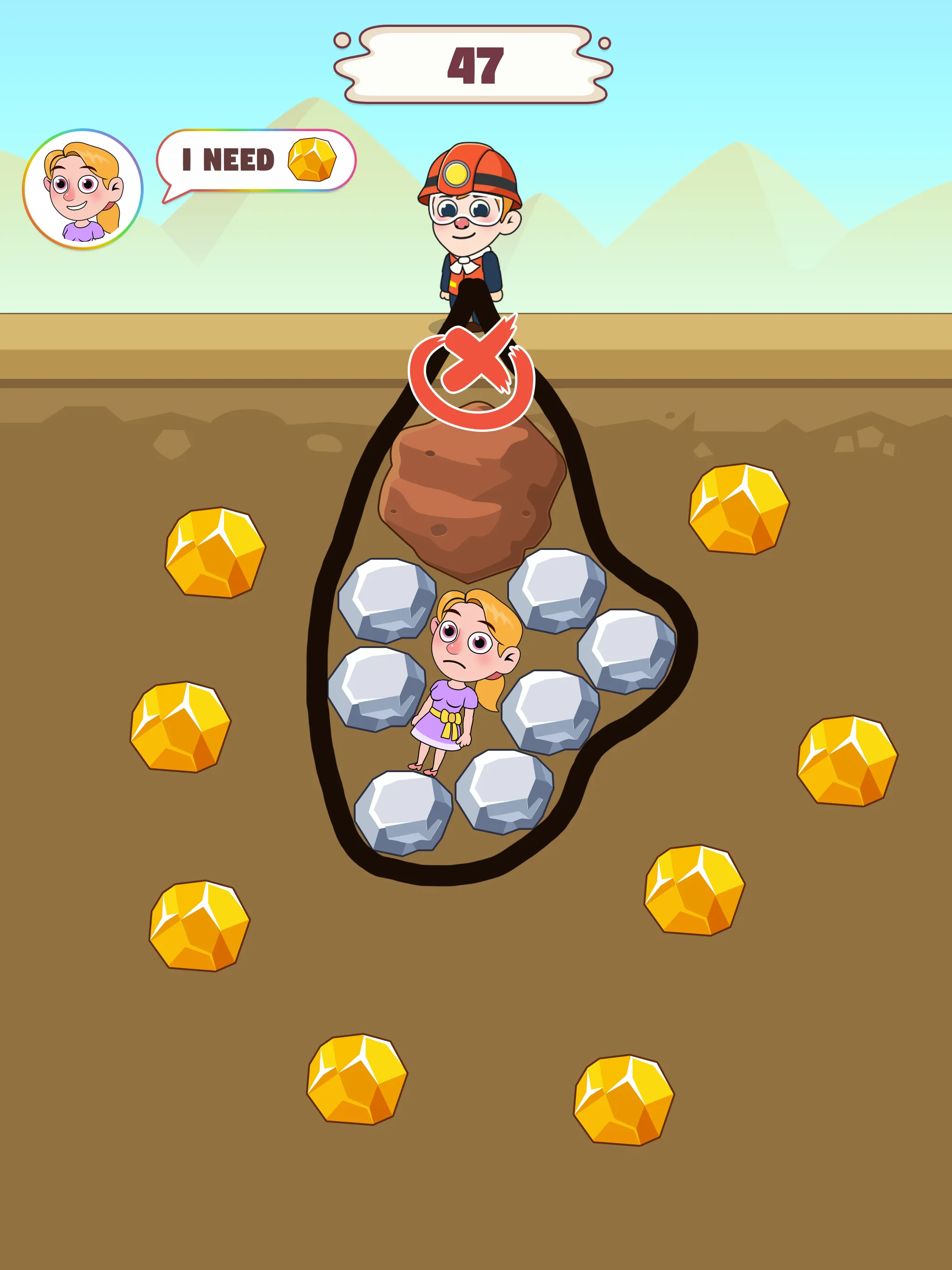 Pull The Gold | Indus Appstore | Screenshot