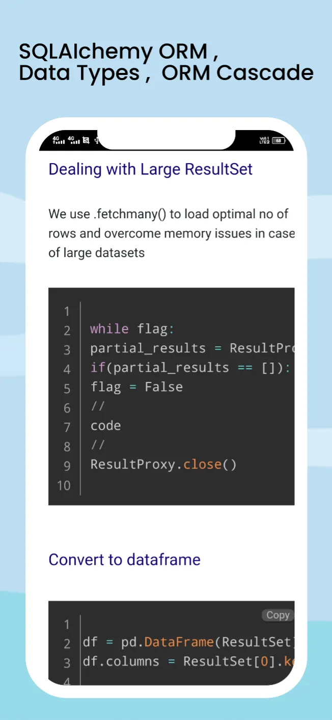 Learn SQLAlchemy- Python Query | Indus Appstore | Screenshot