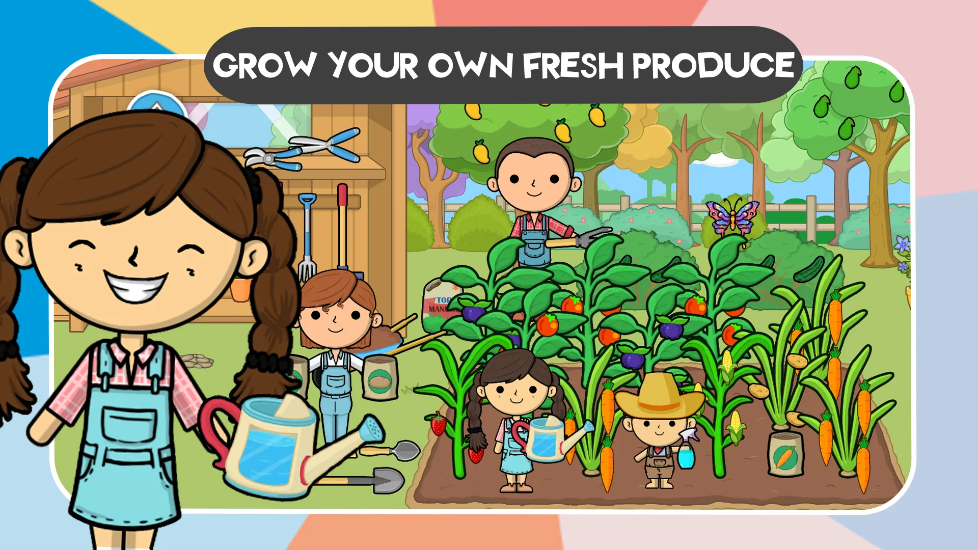 Lila's World:Farm Animal Games | Indus Appstore | Screenshot