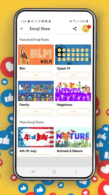 Emoji Home: Make Messages Fun | Indus Appstore | Screenshot