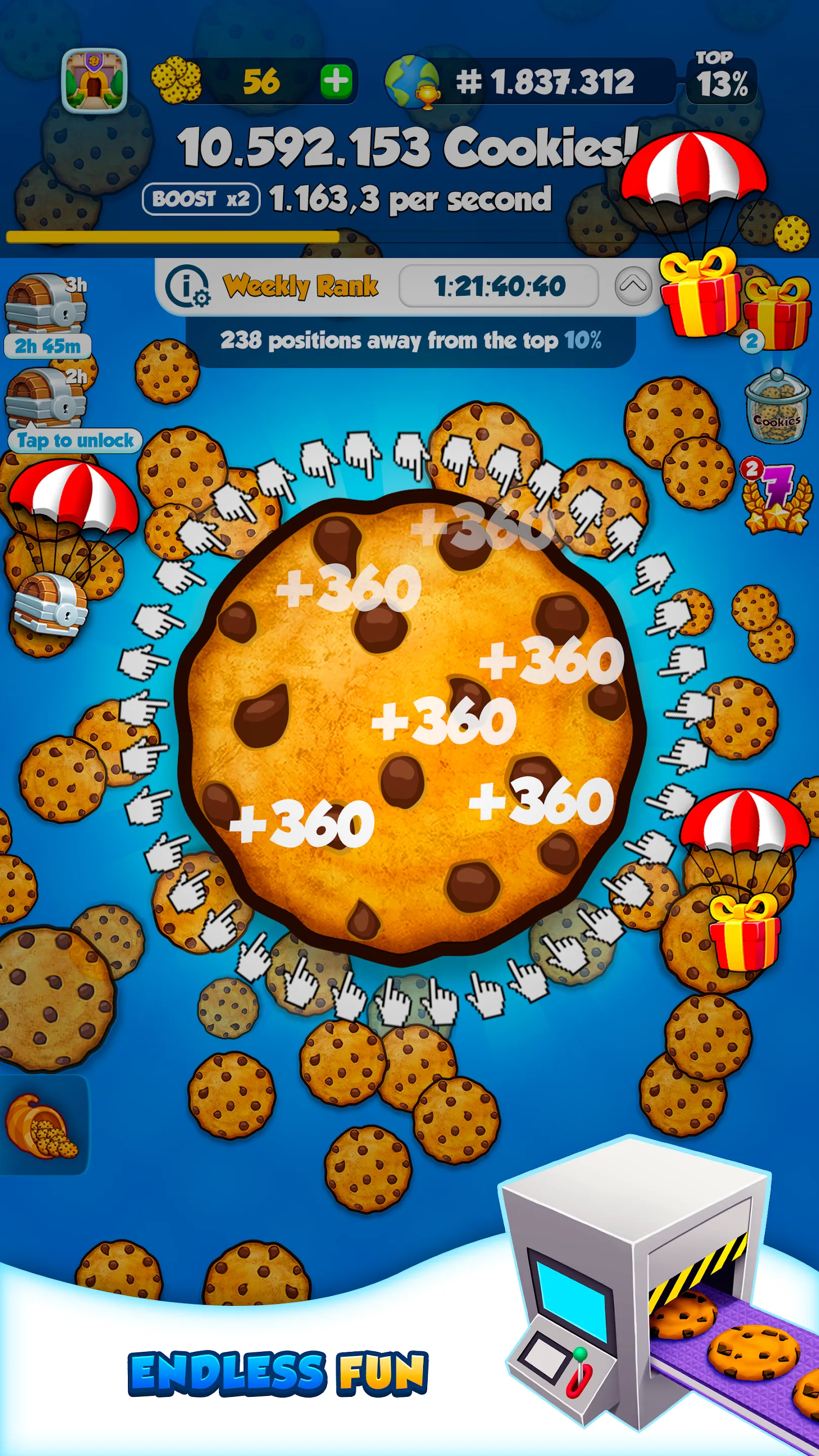 Cookie Clickers™ | Indus Appstore | Screenshot