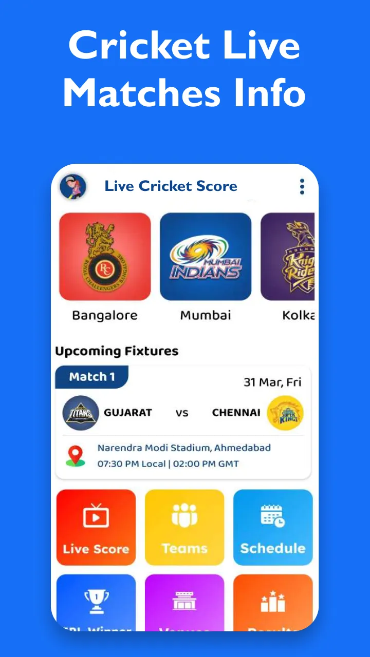 Live Cricket TV HD-Live Score | Indus Appstore | Screenshot