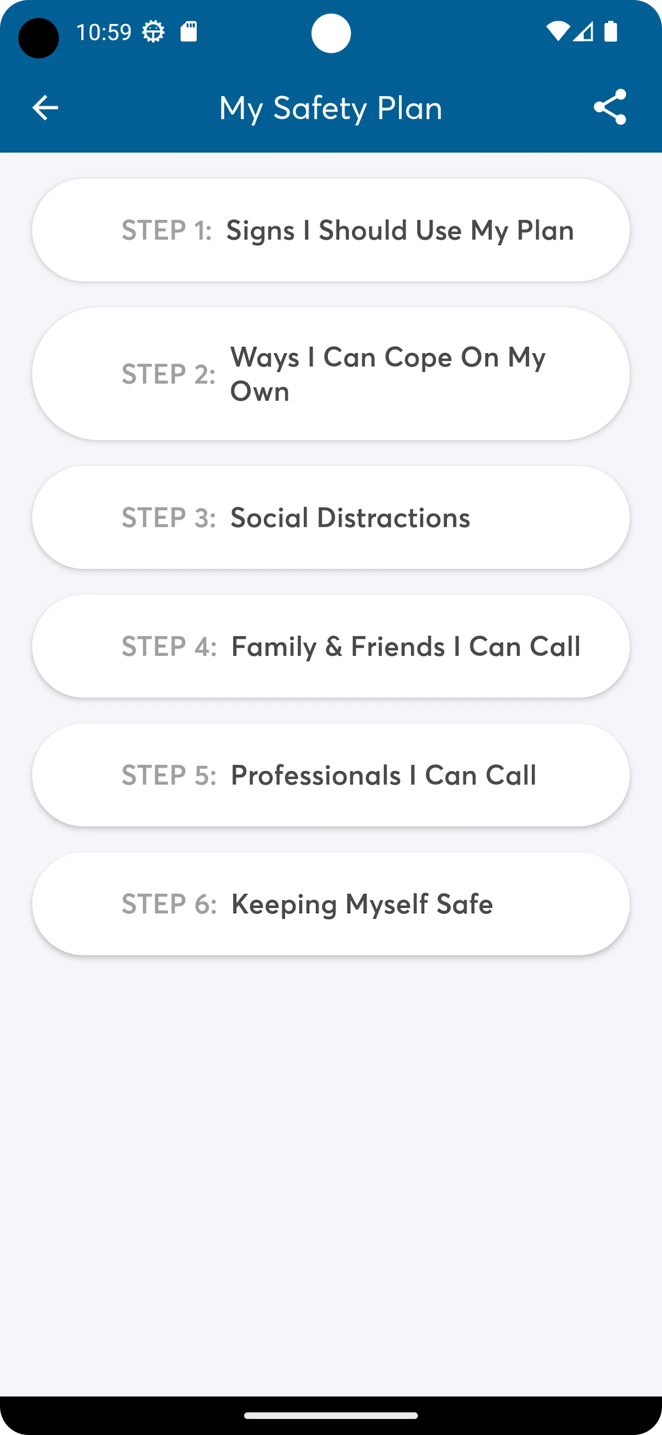 PTSD Coach Canada | Indus Appstore | Screenshot