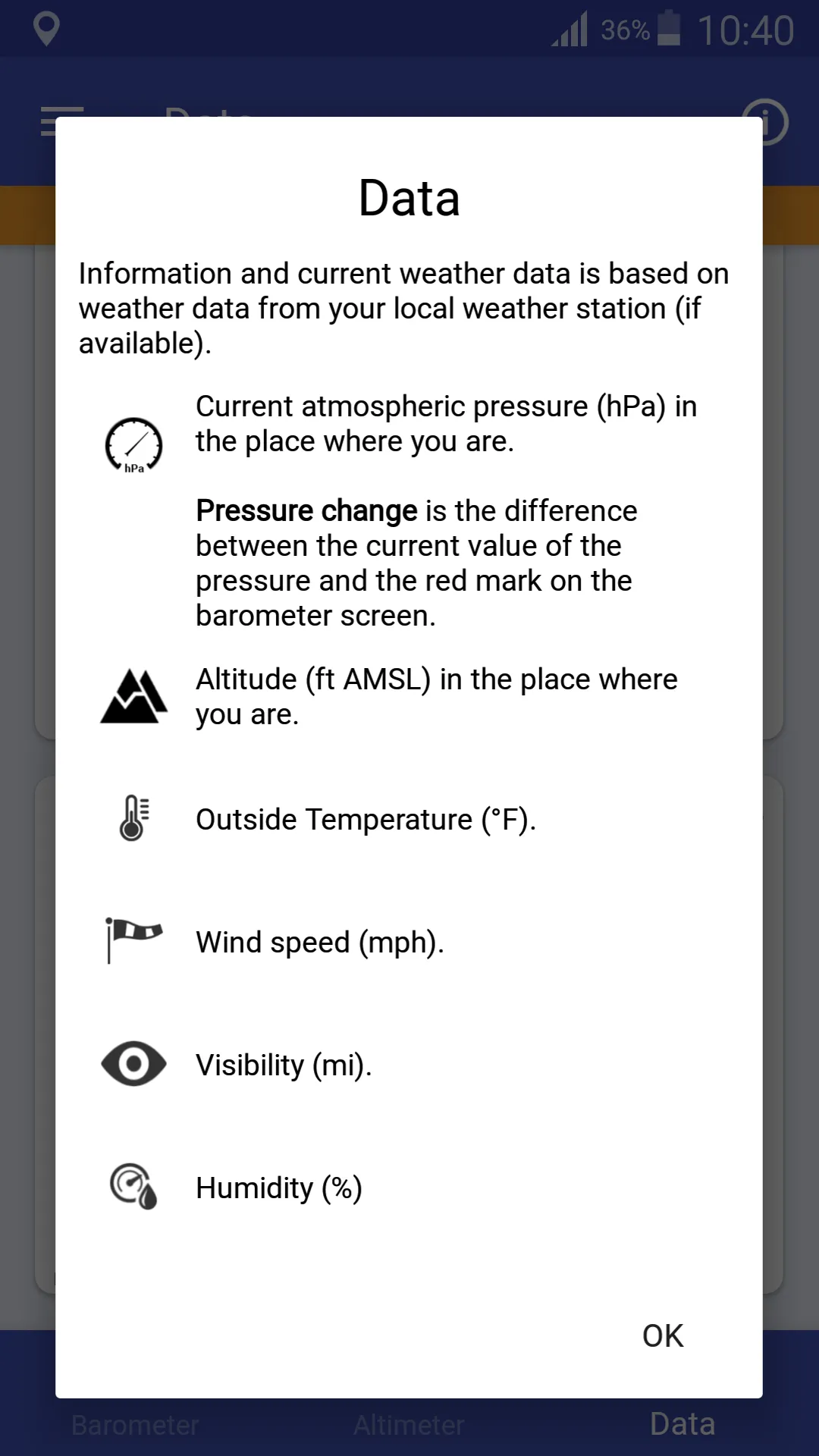 Barometer & Altimeter | Indus Appstore | Screenshot