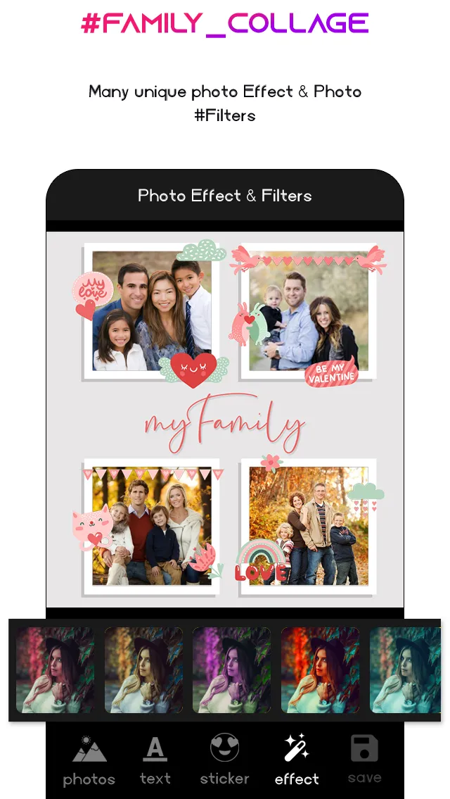 Family Photo Collage & Editor | Indus Appstore | Screenshot