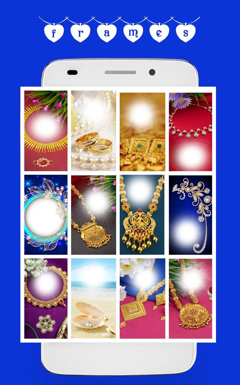 Jewellery photo editor frames | Indus Appstore | Screenshot