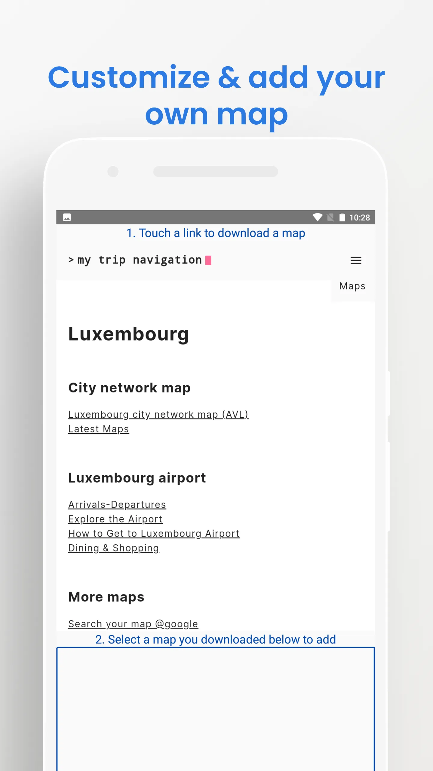 LUXEMBOURG NETWORK MAP | Indus Appstore | Screenshot