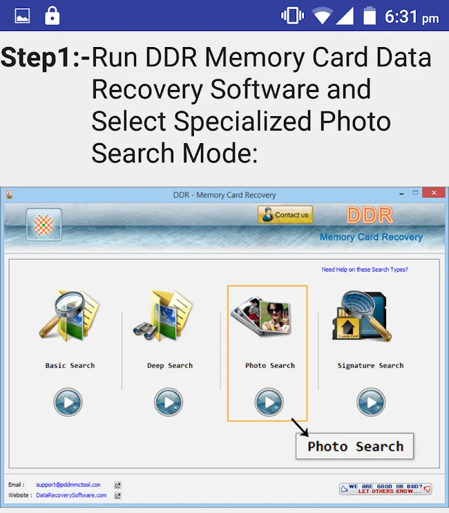 Memory Card Recovery & Repair  | Indus Appstore | Screenshot