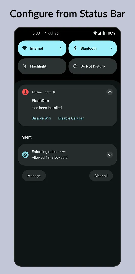 Athena: Firewall & Adblocker | Indus Appstore | Screenshot
