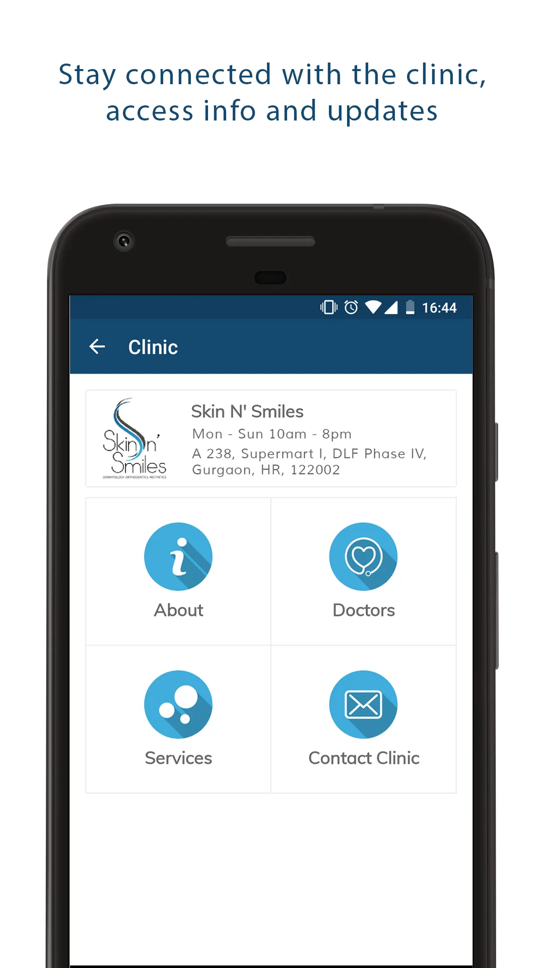 Skin n' Smiles Dermatology Ort | Indus Appstore | Screenshot