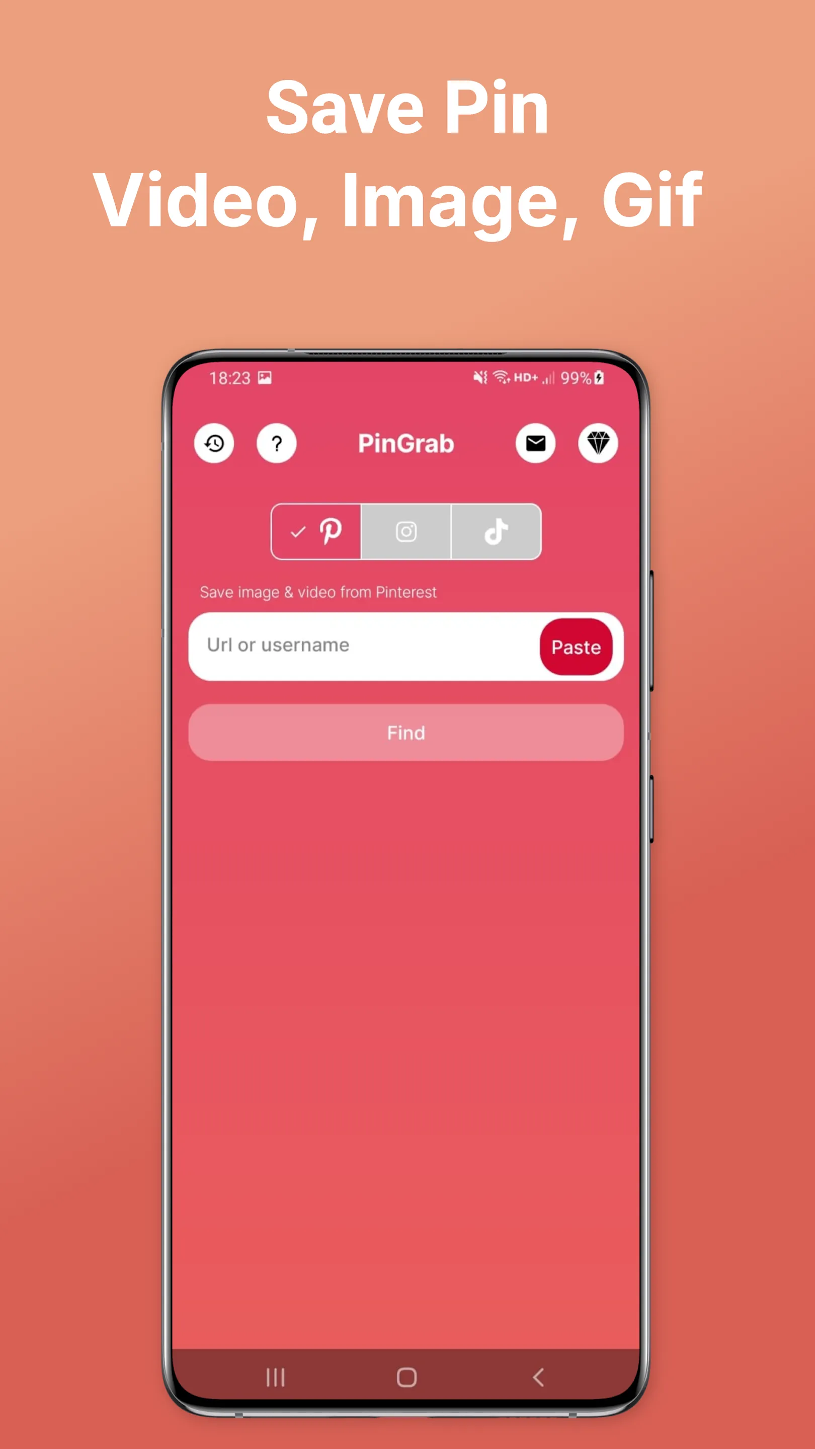 PinGrab -Pinterest Video Saver | Indus Appstore | Screenshot
