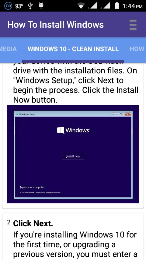 How to Install Windows | Indus Appstore | Screenshot