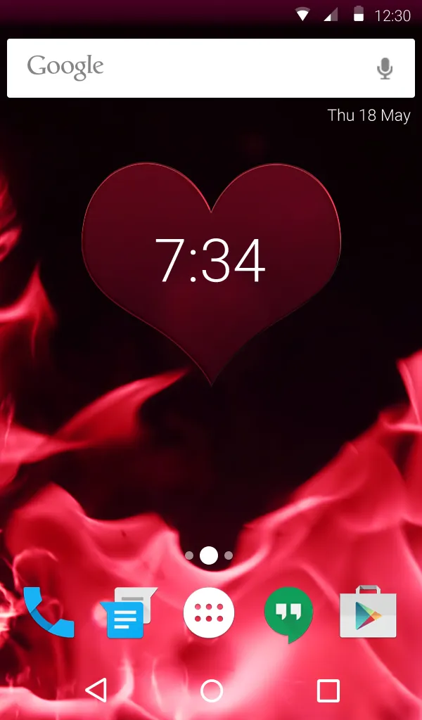 Love Flames Wallpaper | Indus Appstore | Screenshot