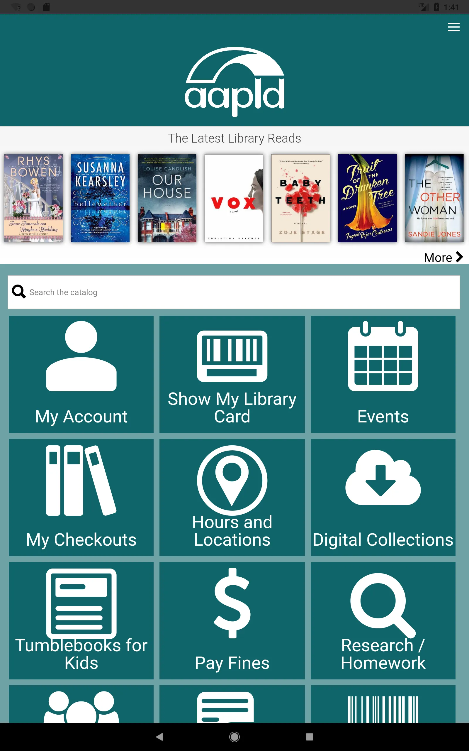 Algonquin Public Library | Indus Appstore | Screenshot