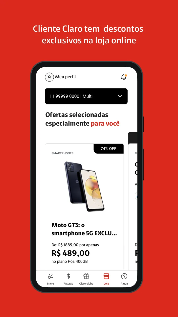 Minha Claro Móvel | Indus Appstore | Screenshot