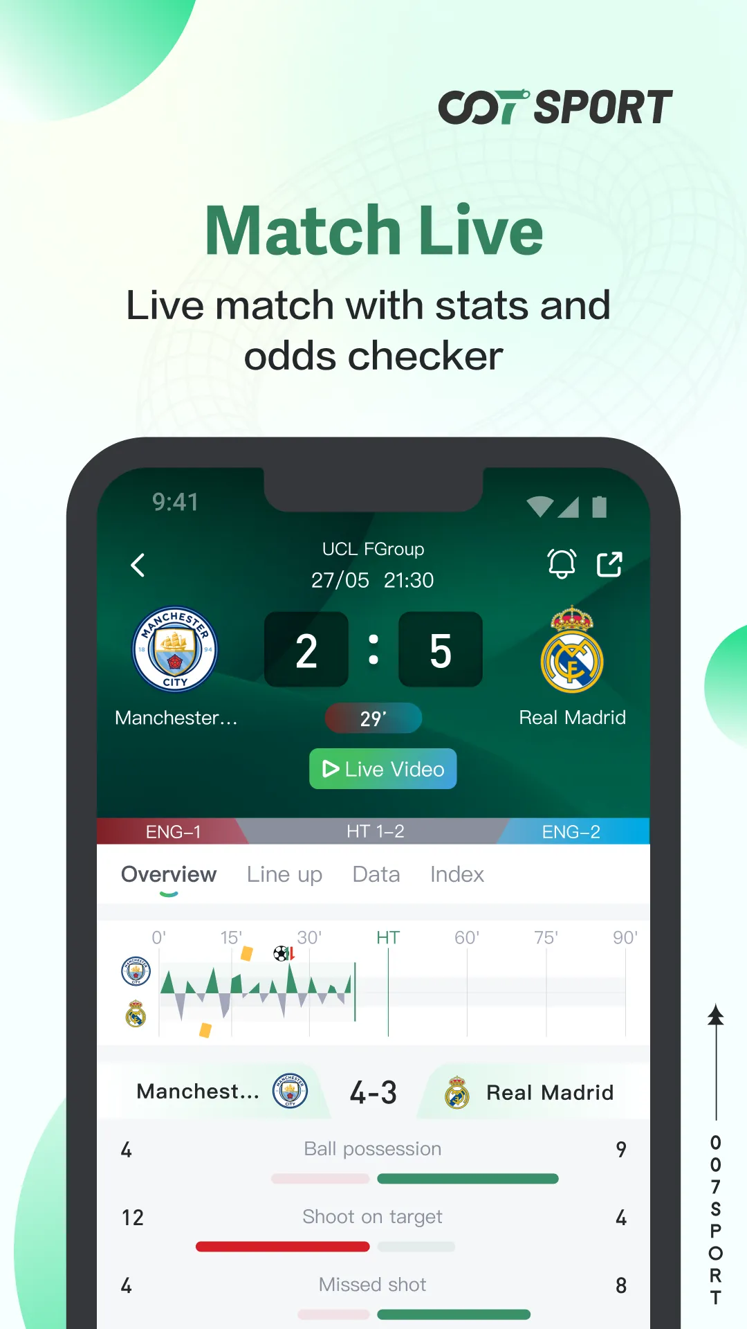007 Sport - Scores & Live | Indus Appstore | Screenshot