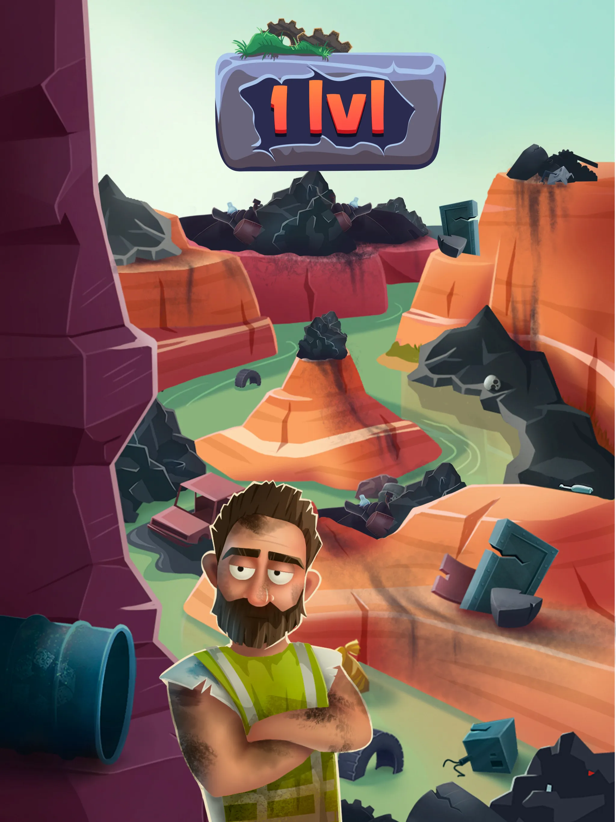 Trash Tycoon: idle simulator | Indus Appstore | Screenshot