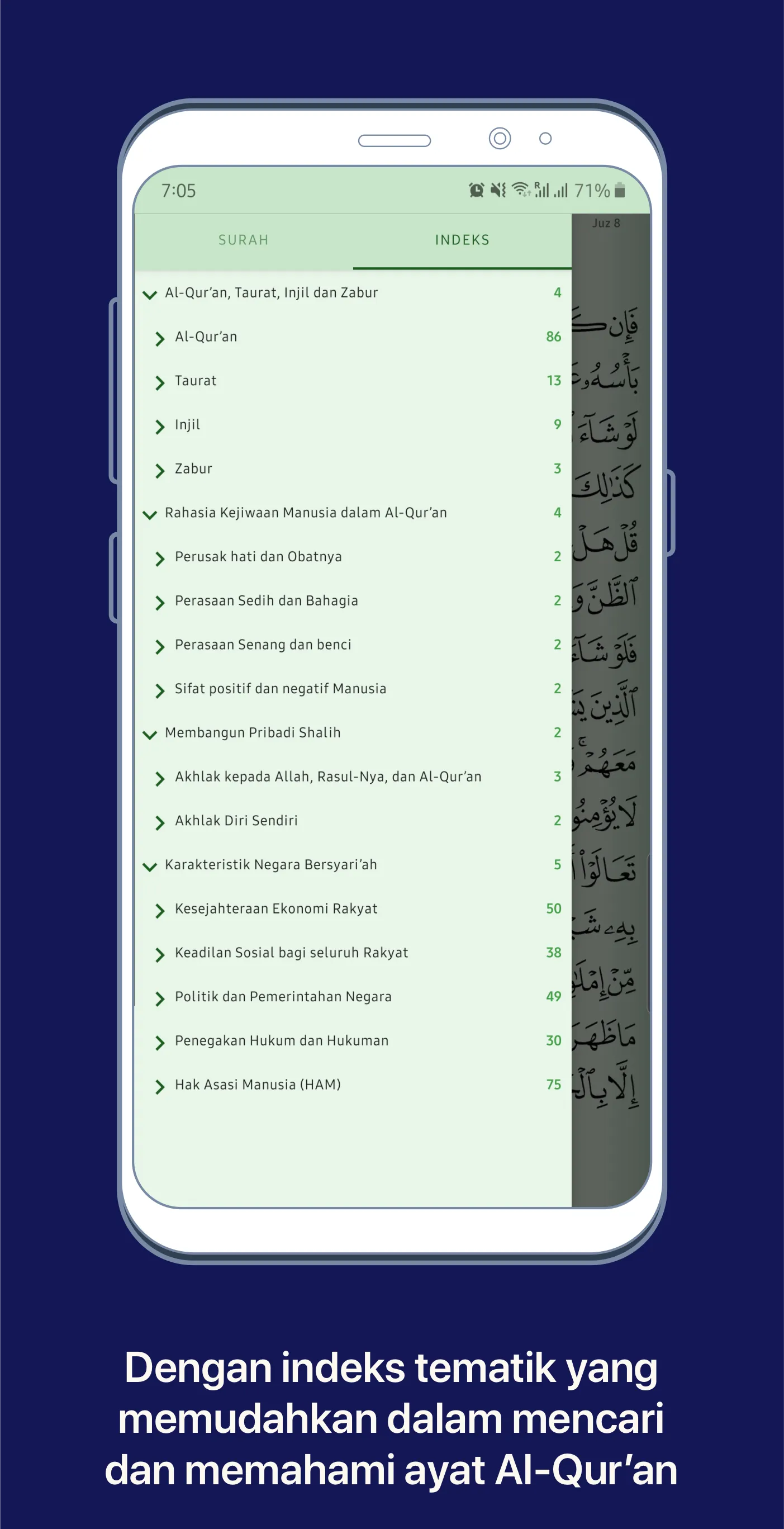 Al-Qur'an Tarjamah Tafsiriyah | Indus Appstore | Screenshot