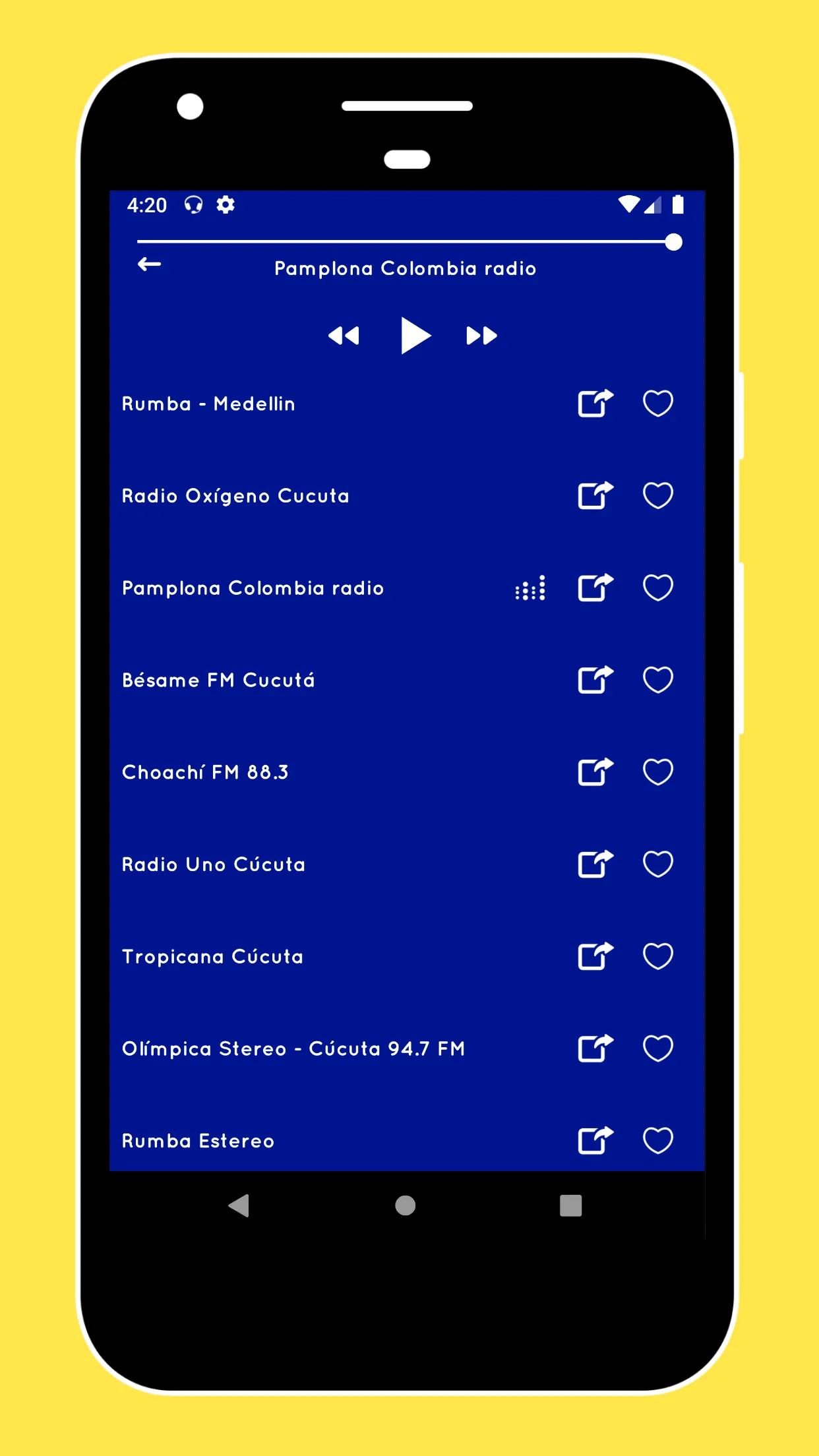 Radio Colombia FM - Radio App | Indus Appstore | Screenshot