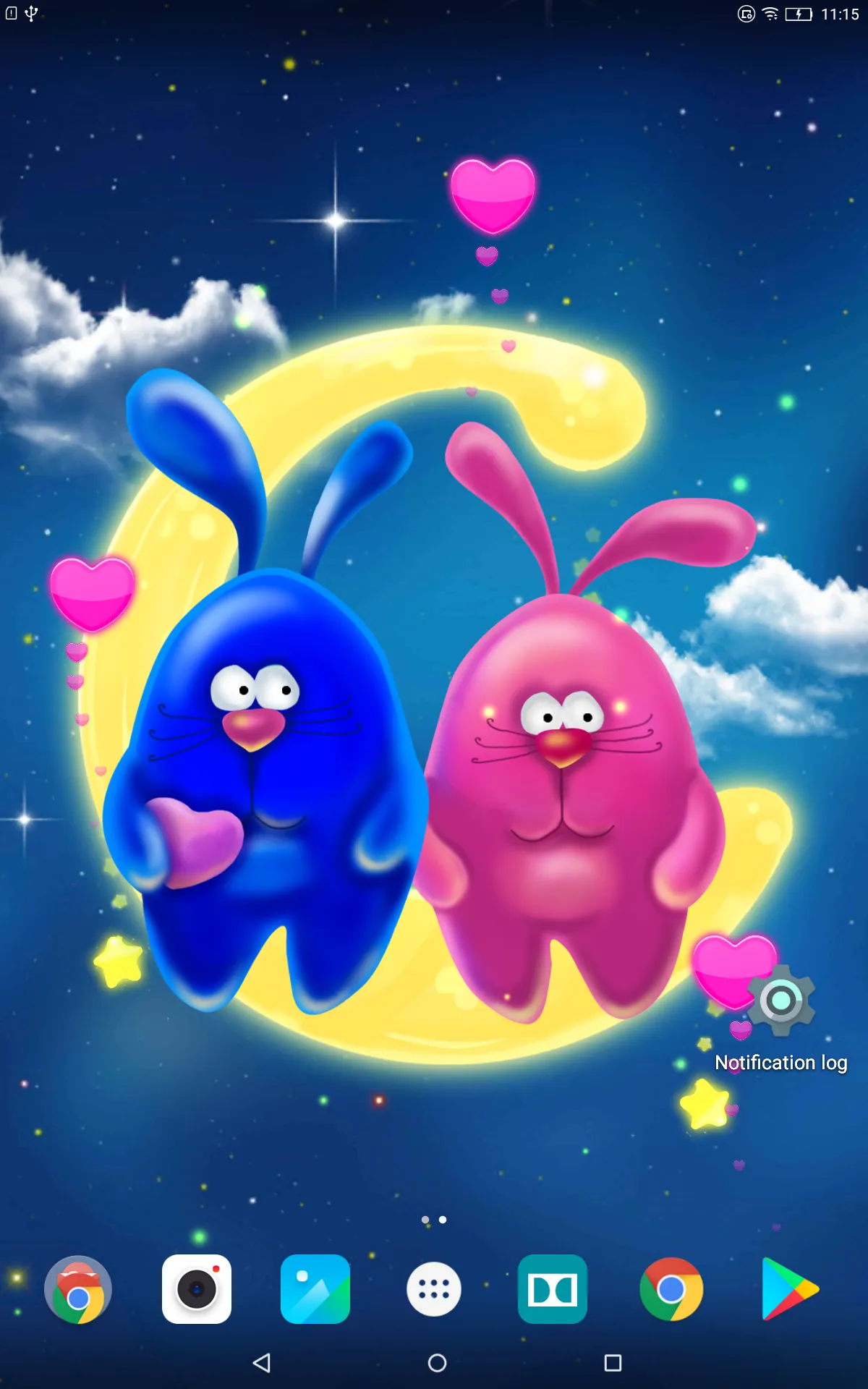 Bunnies Romantic Live Wallpape | Indus Appstore | Screenshot