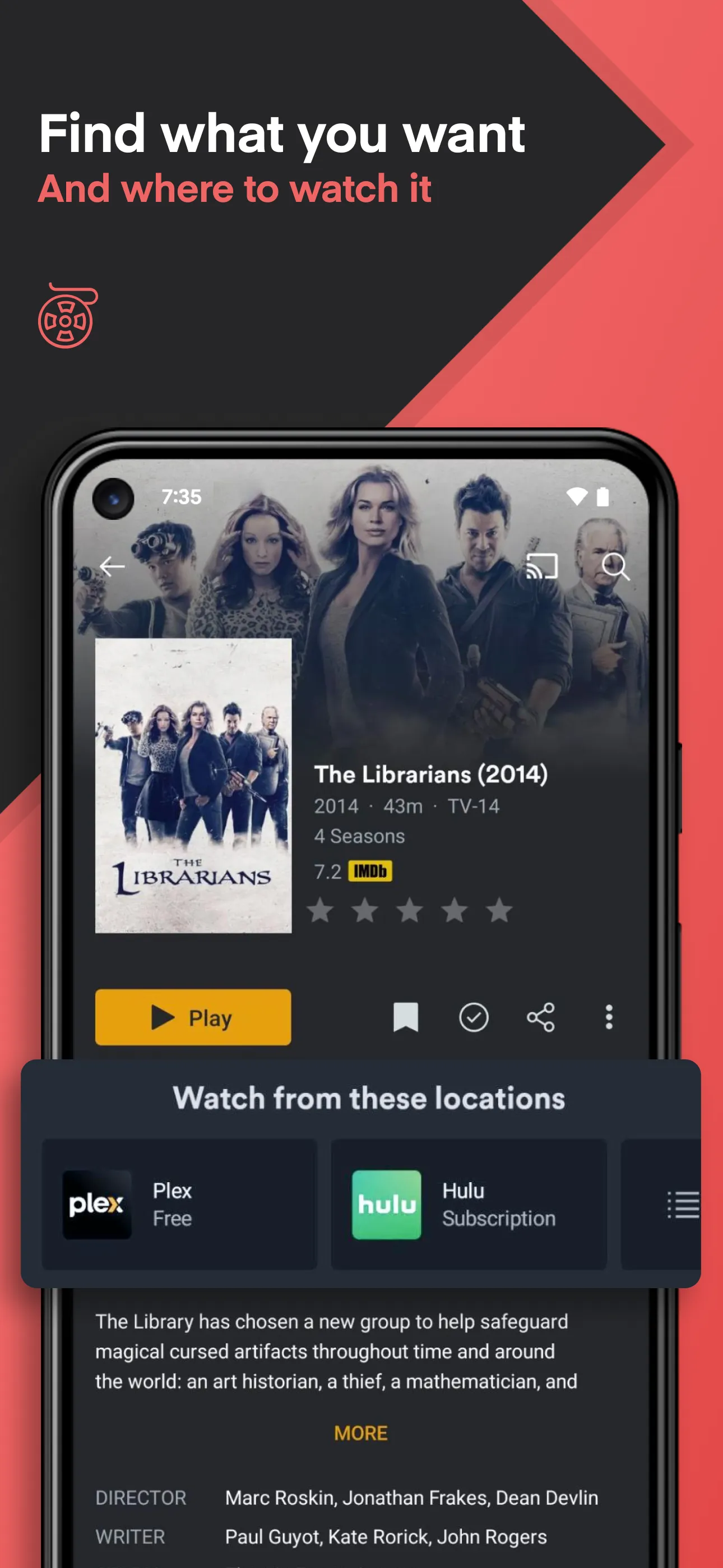 Plex: Stream Movies & TV | Indus Appstore | Screenshot