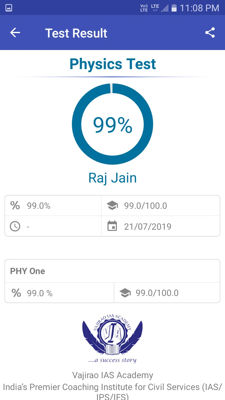 Vajirao IAS Academy | Indus Appstore | Screenshot