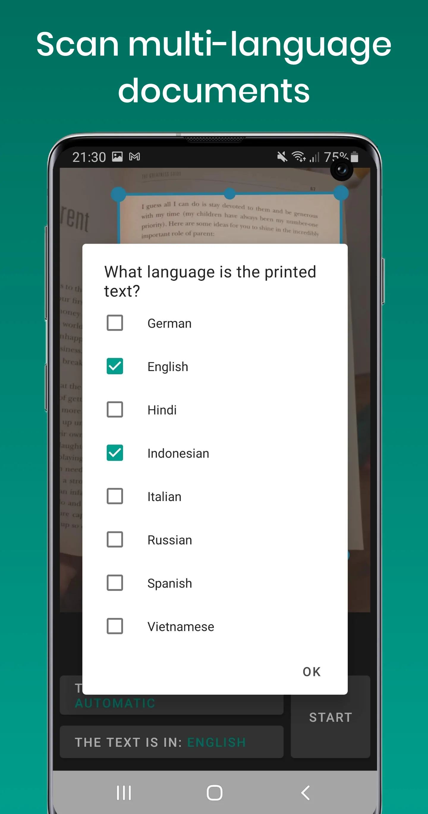 Text Fairy (OCR Text Scanner) | Indus Appstore | Screenshot