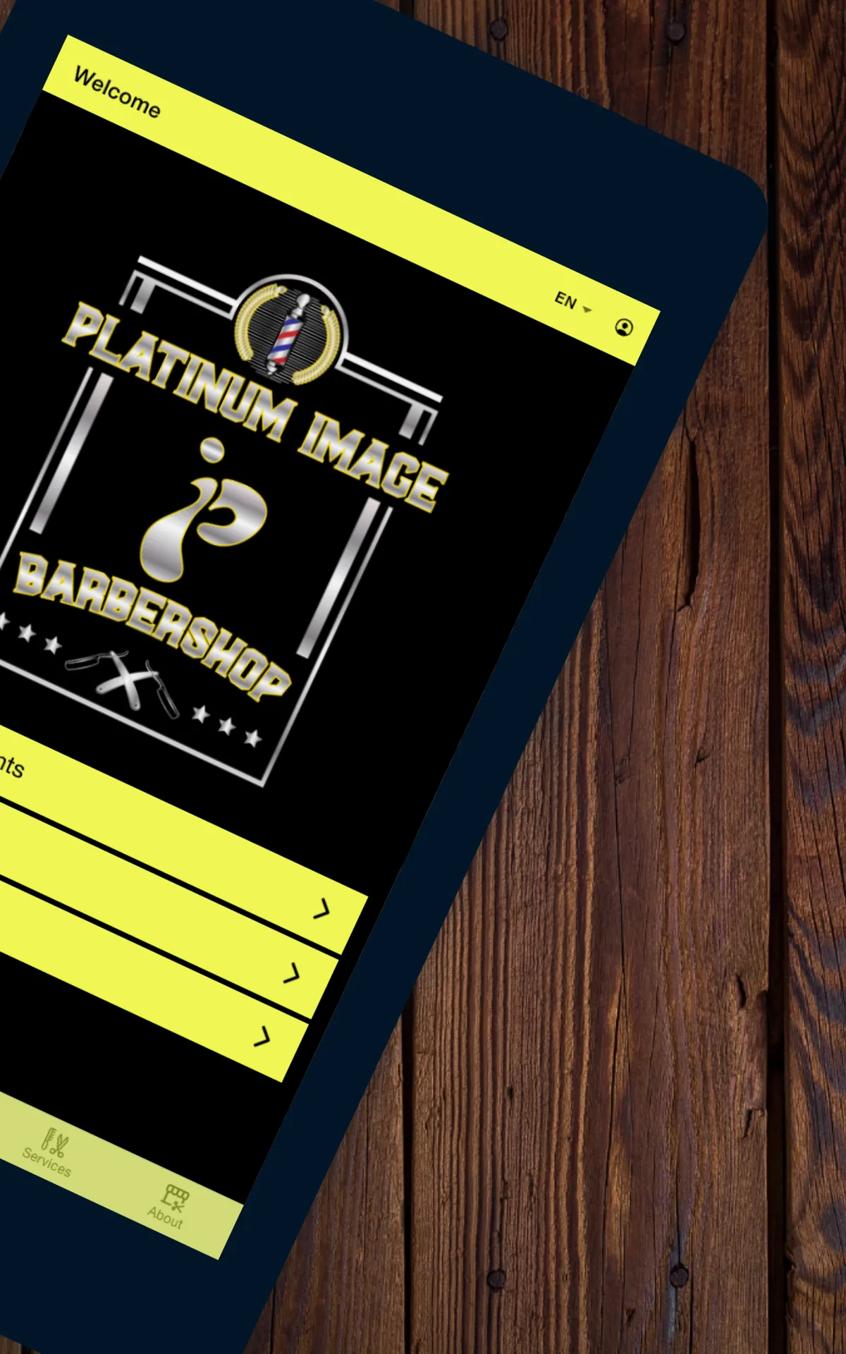 Platinum Image Barbershop | Indus Appstore | Screenshot