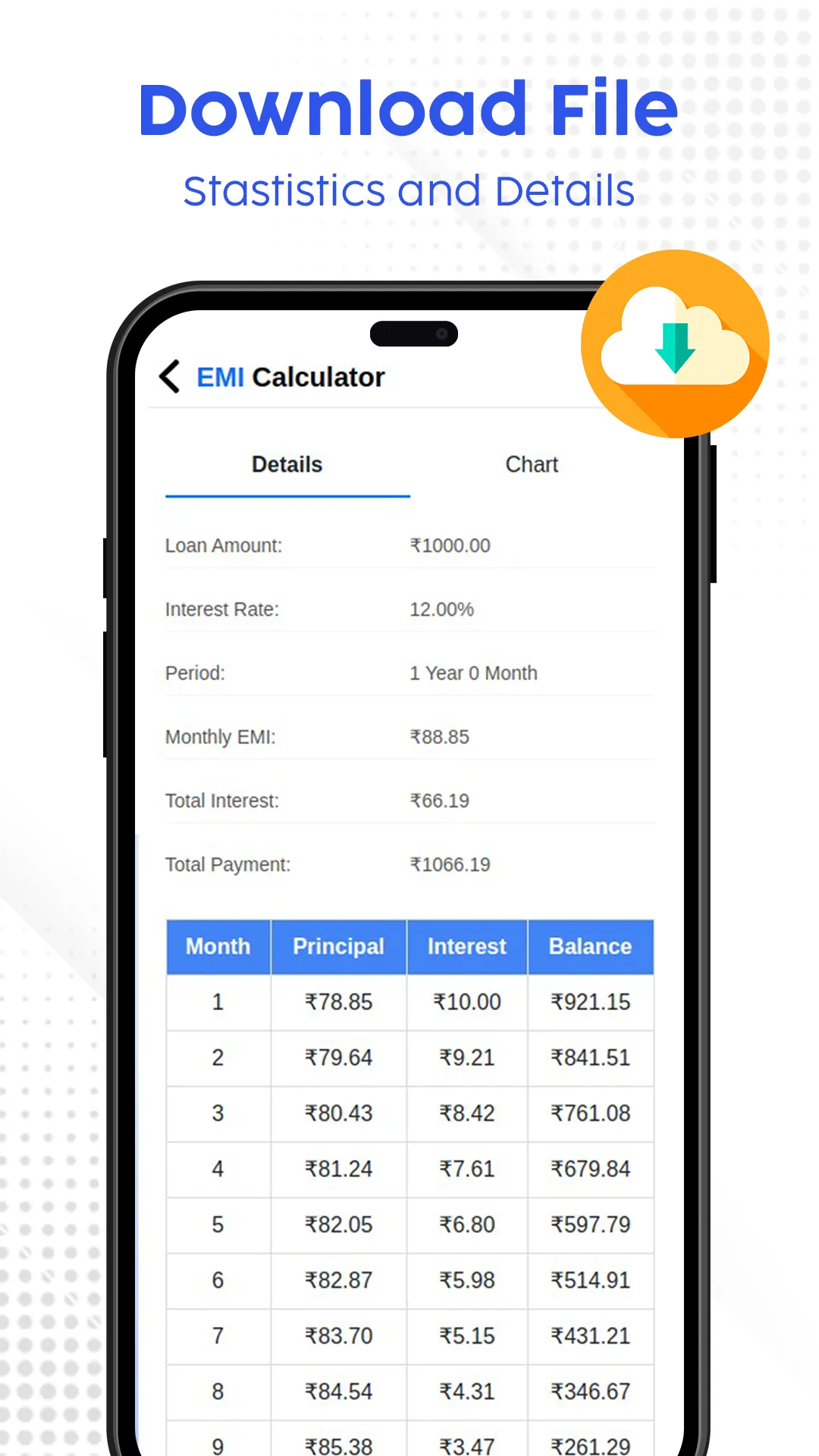 Loan EMI Calculator | Indus Appstore | Screenshot