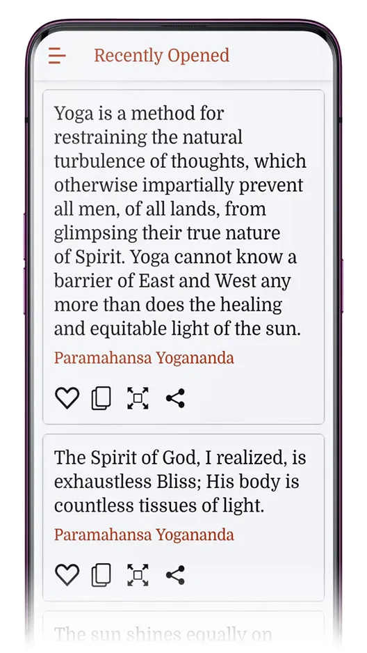 Autobiography of a Yogi Quotes | Indus Appstore | Screenshot