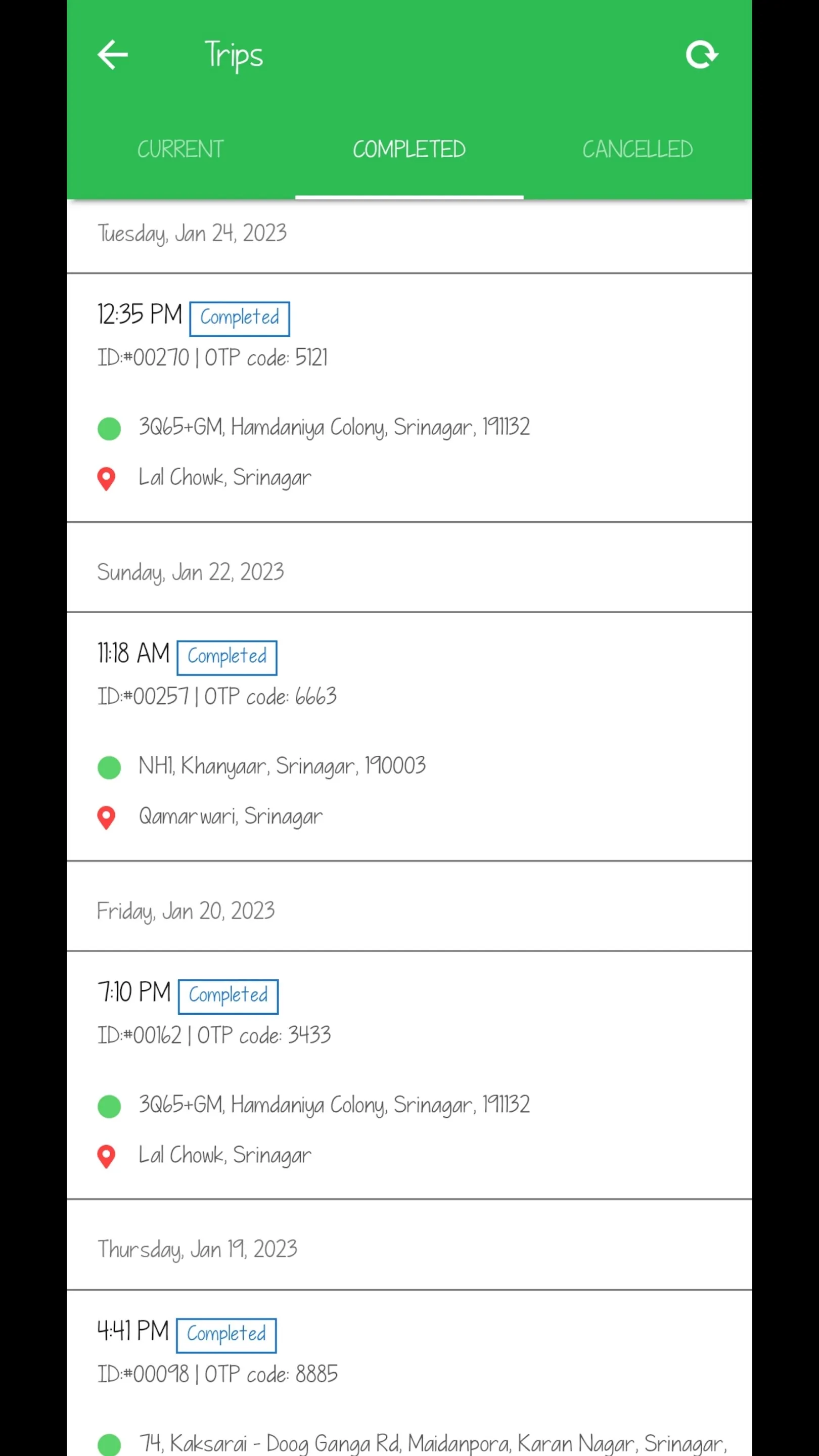 OnCabs | Indus Appstore | Screenshot