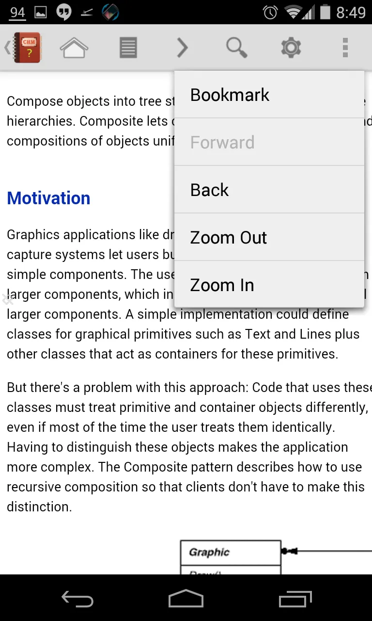 Chm Reader X | Indus Appstore | Screenshot