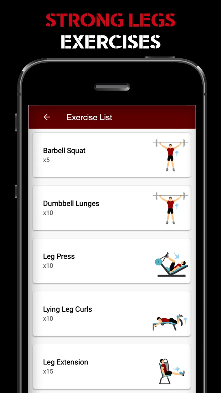 Gym Workout Legs Training App | Indus Appstore | Screenshot