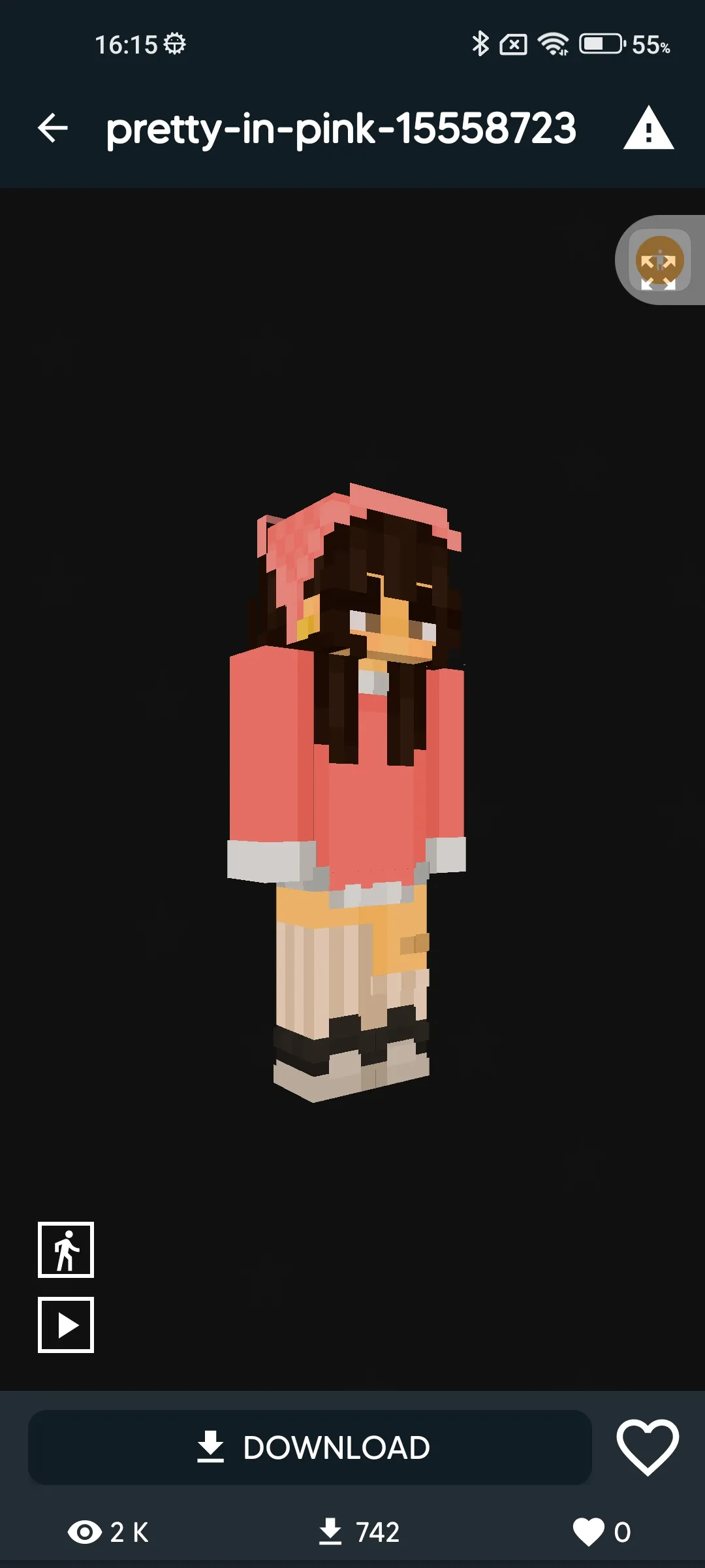 Girls Skin for Minecraft | Indus Appstore | Screenshot