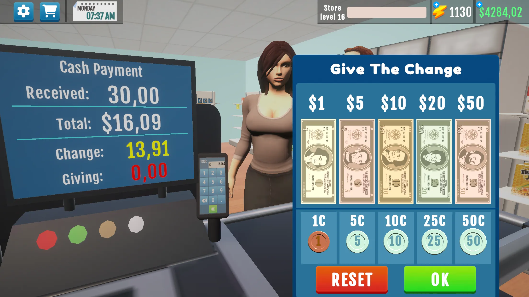 Supermarket Manager Simulator | Indus Appstore | Screenshot