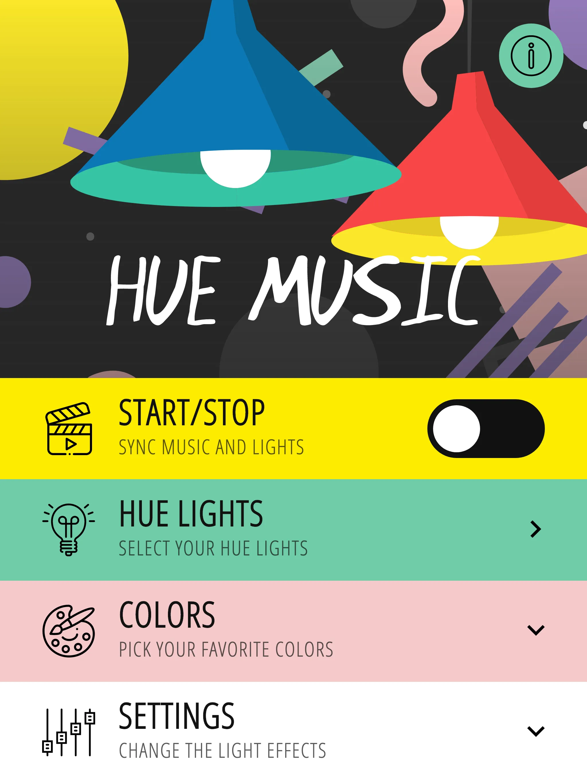 Hue Music Disco Lights Party | Indus Appstore | Screenshot