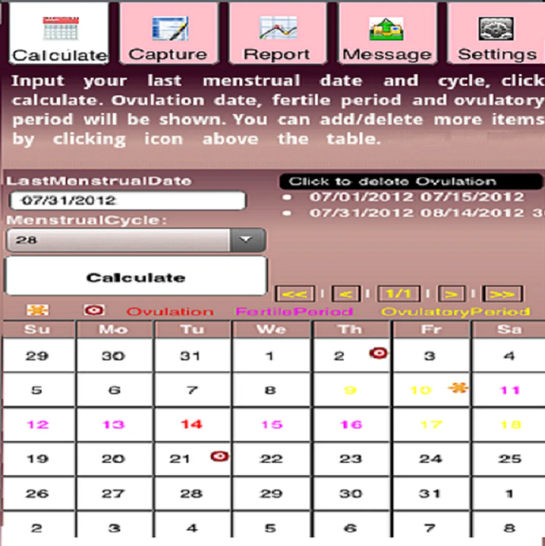 HeartTemperaturePeriodMonitor | Indus Appstore | Screenshot