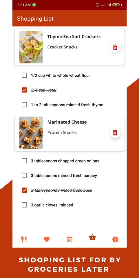 Healthy Snacks Recipes Offline | Indus Appstore | Screenshot