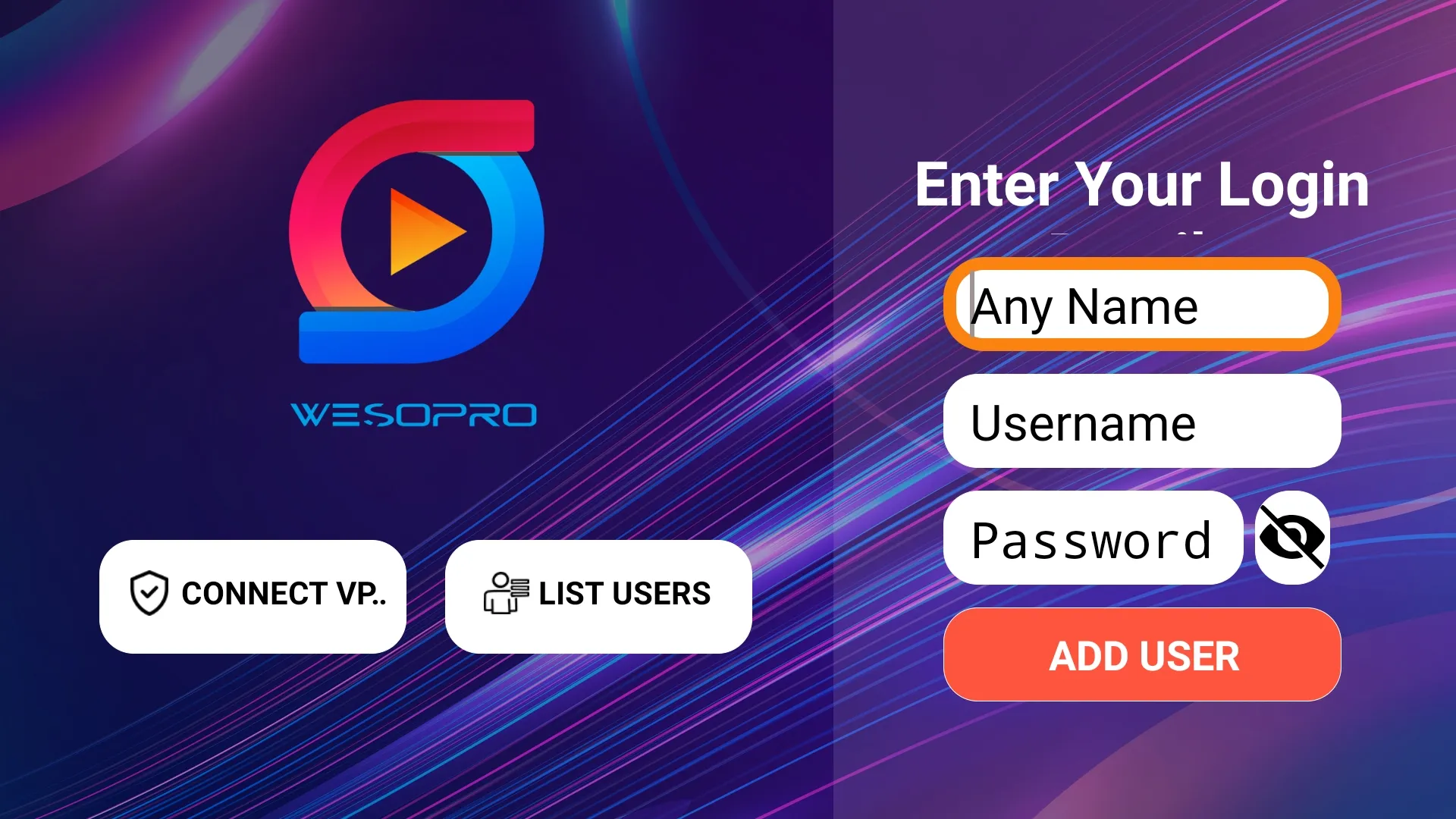 WESOPRO IPTV PRO | Indus Appstore | Screenshot