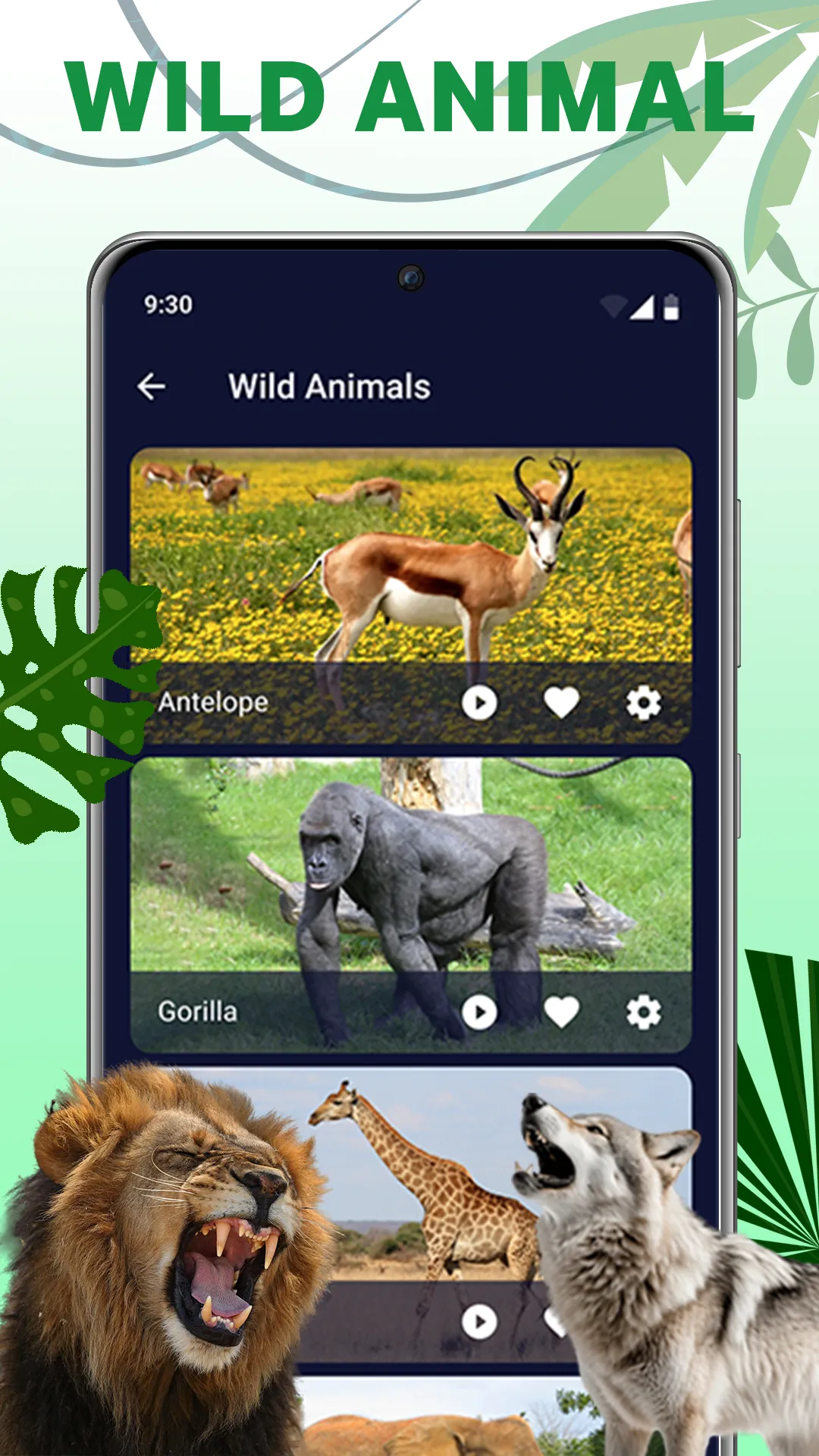 Animal ringtones-Animal sounds | Indus Appstore | Screenshot