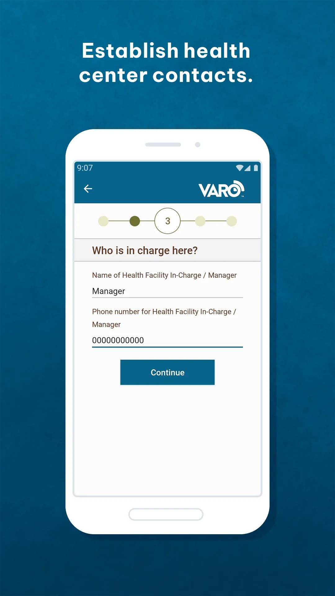 VARO Cold Chain Reporting | Indus Appstore | Screenshot