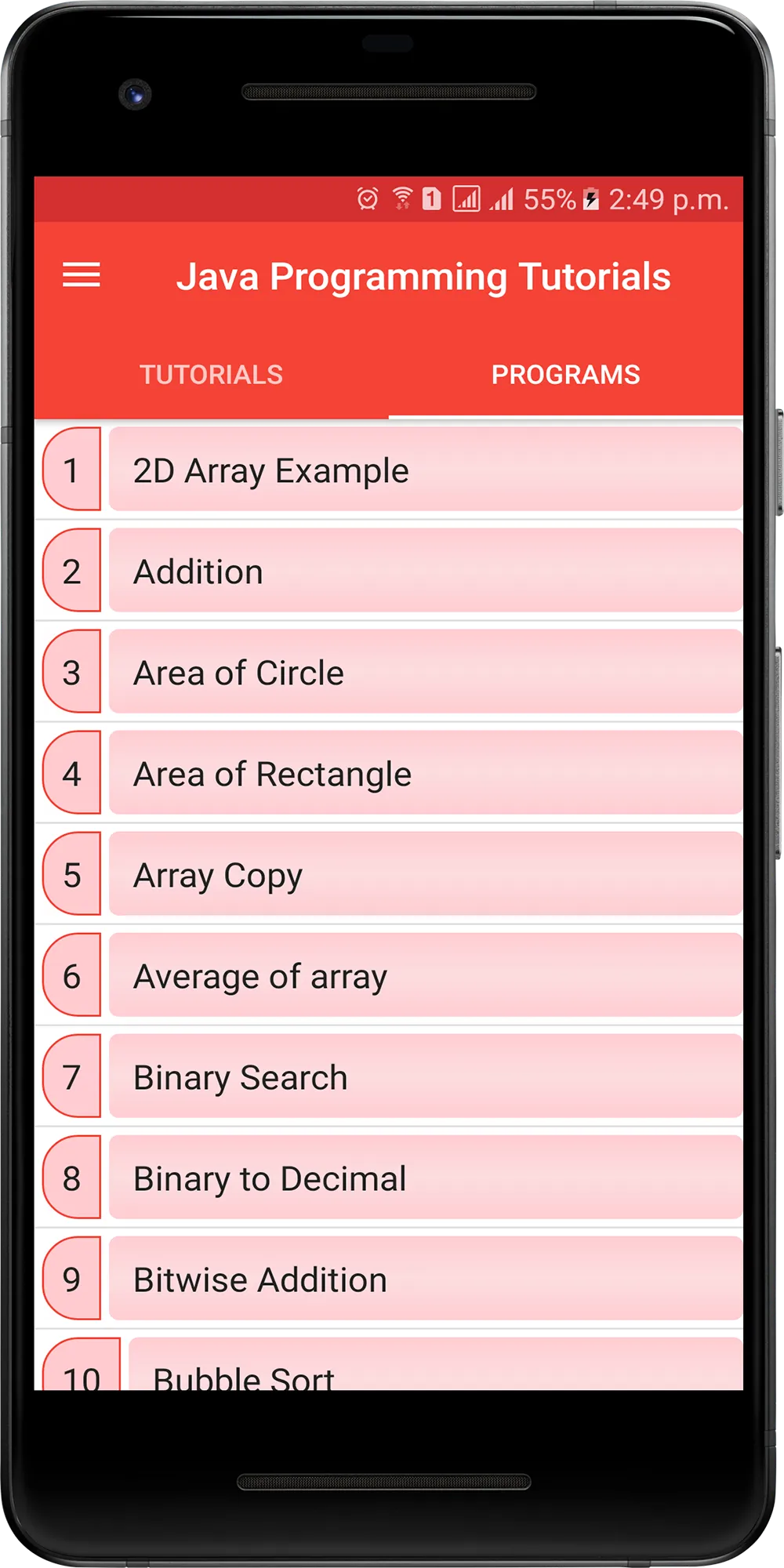 Java Programming Tutorials | Indus Appstore | Screenshot