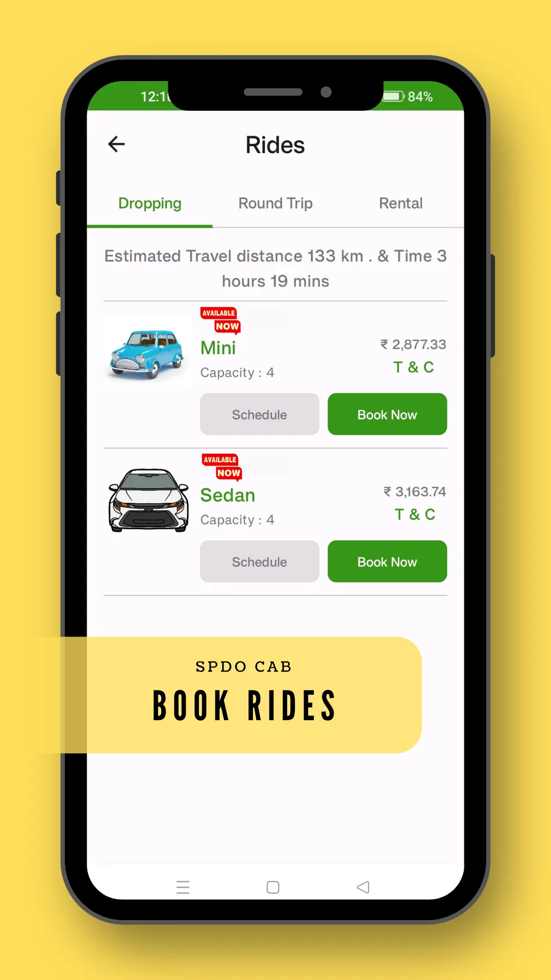 SPDO Cab | Indus Appstore | Screenshot