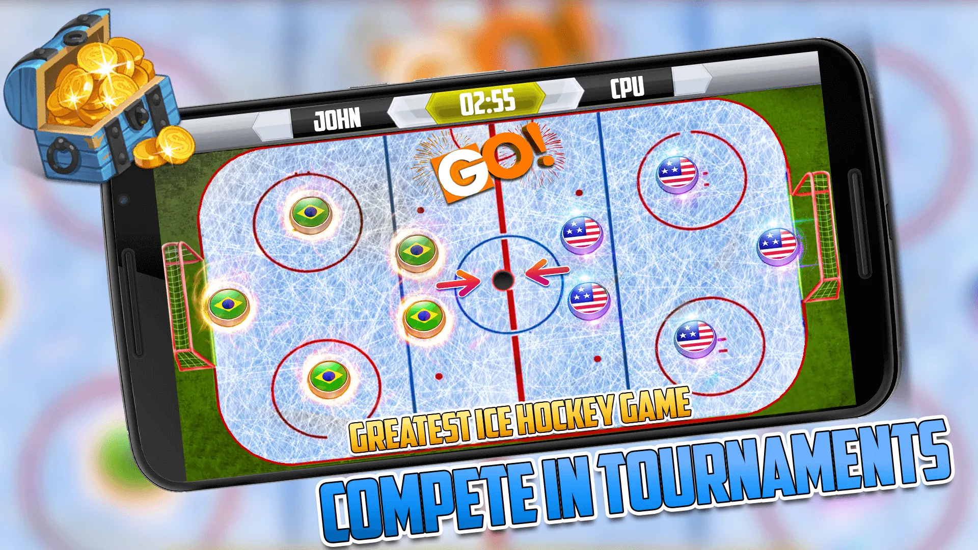 Ice Hockey Stars | Indus Appstore | Screenshot