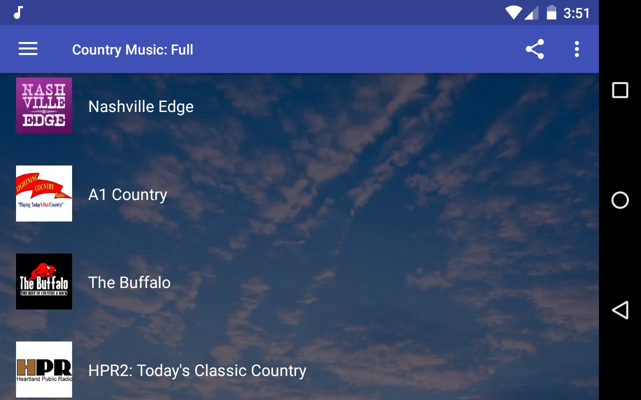 Country Music Full - USA Radio | Indus Appstore | Screenshot