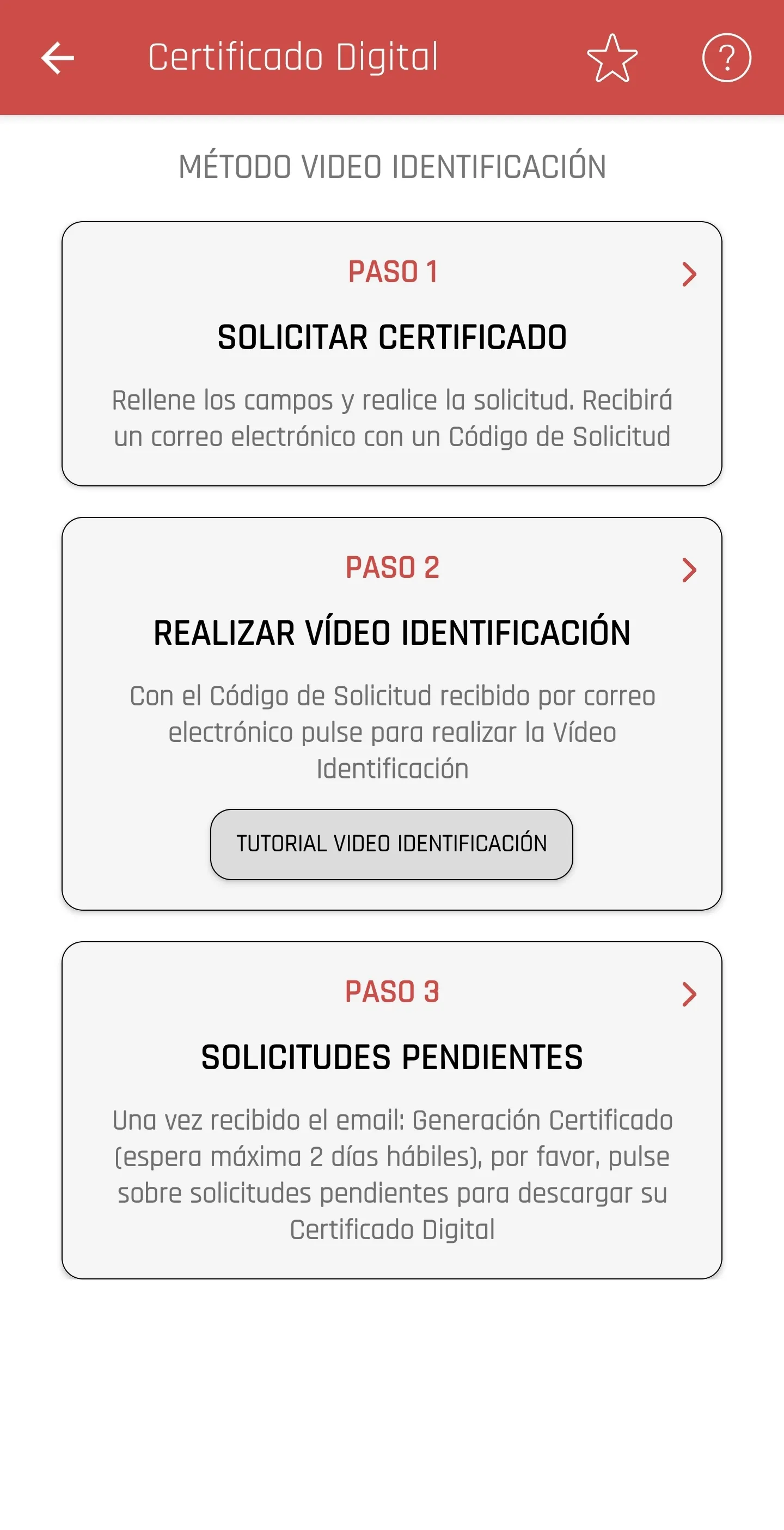 Certificado Digital con DNI | Indus Appstore | Screenshot