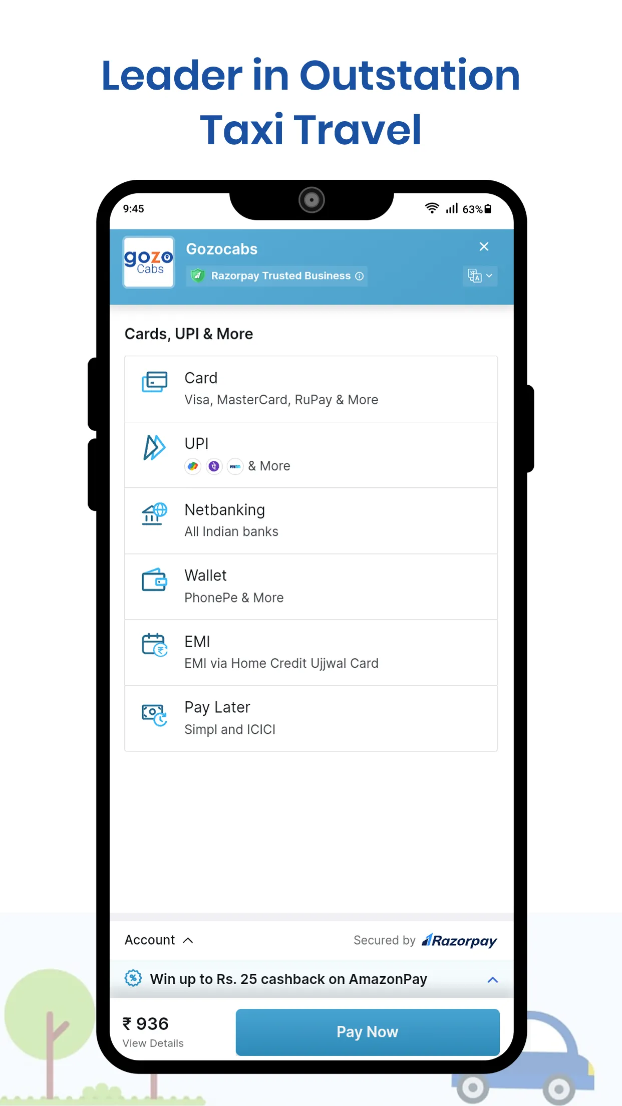 Gozo Cabs - Travel all India | Indus Appstore | Screenshot
