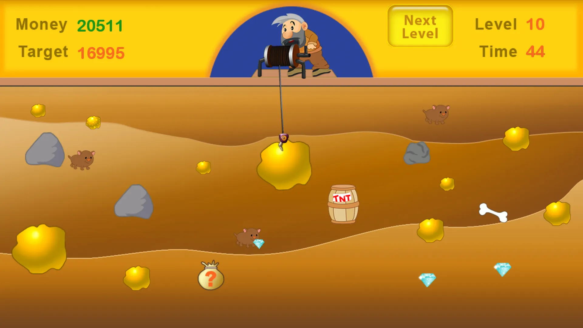 Gold Miner Adventure | Indus Appstore | Screenshot