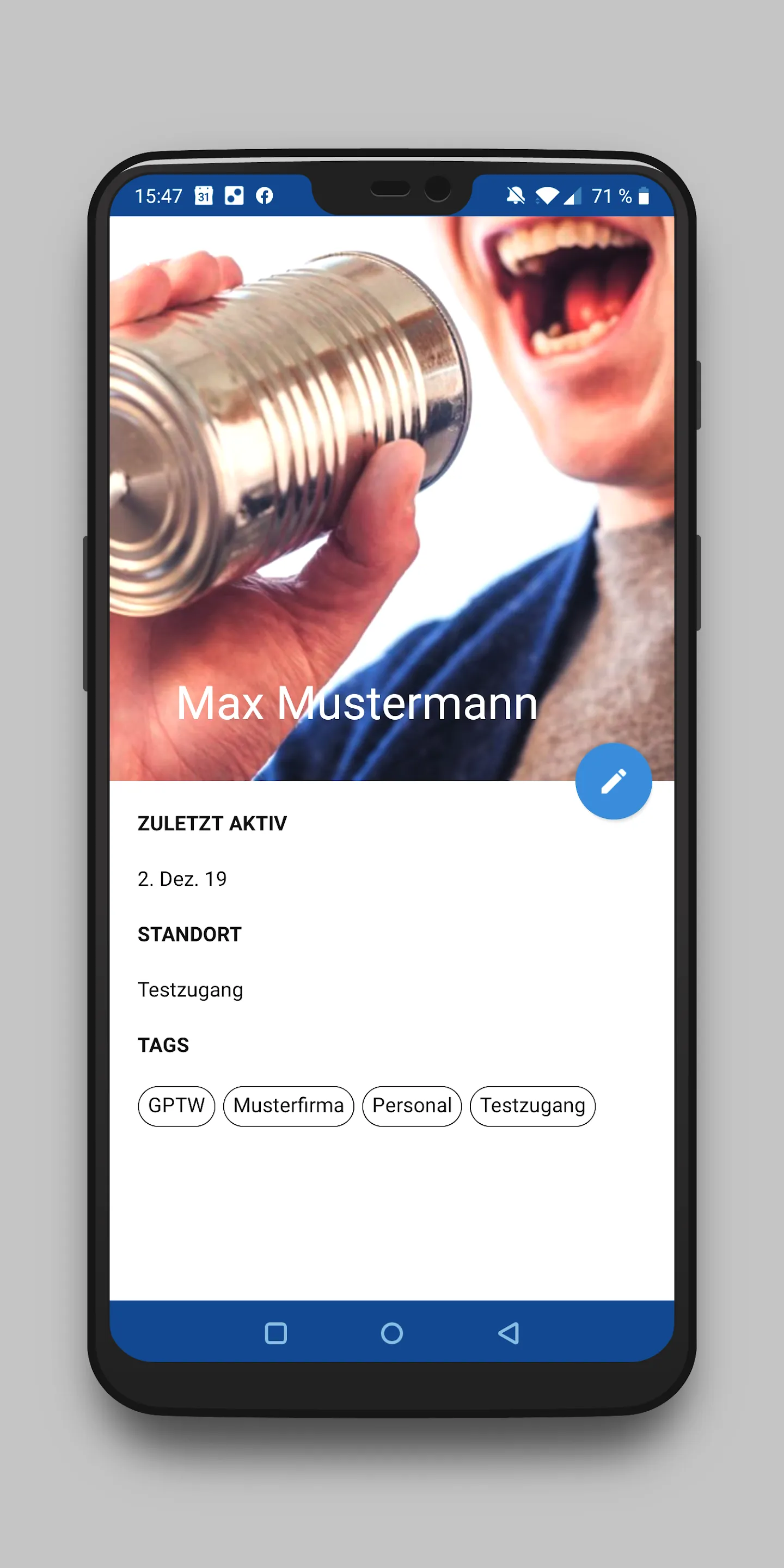 Österreicher Mitarbeiter-App | Indus Appstore | Screenshot