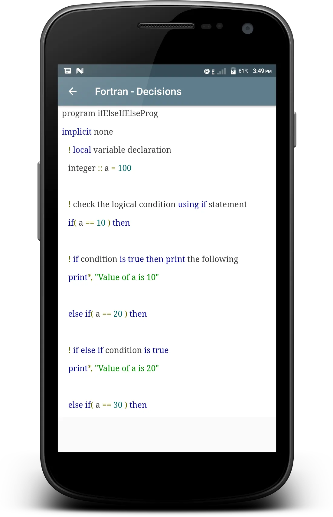 Fortran Programming | Indus Appstore | Screenshot